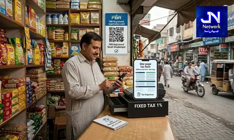 ایف بی آر کا چھوٹے دکانداروں کو ریلیف