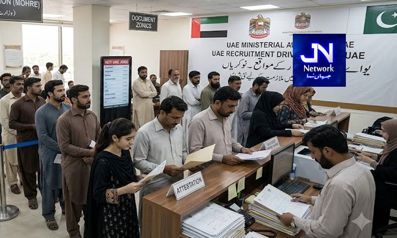 یو ای اے میں‌ ملازمت کیلیے پاکستانیوں پر بڑی شرط عائد