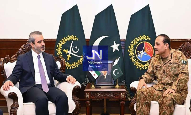 پاکستان اور شام کا دفاعی شعبوں میںتعاون اور روابط بڑھانے پر اتفاق