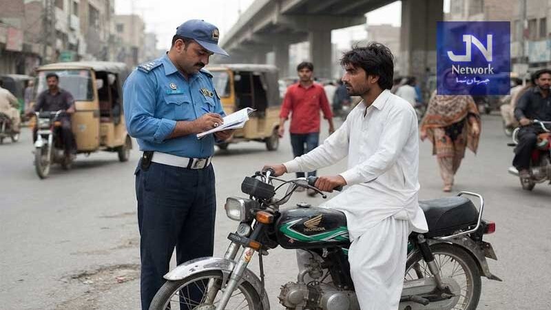 بغیر کاغذات موٹرسائیکل چلانے والے 8,897 افراد کیخلاف کارروائی