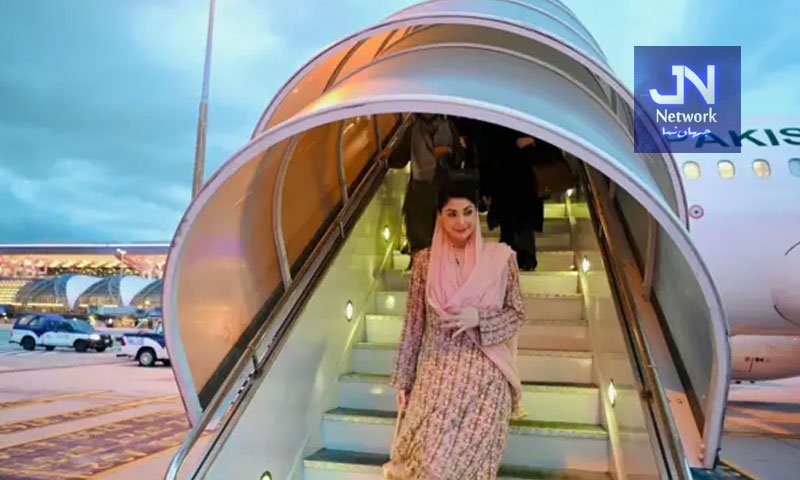 مریم نواز کا سرکاری طیارے پر لندن کا نجی دورہ، رسید پر سوالات اٹھ گئے