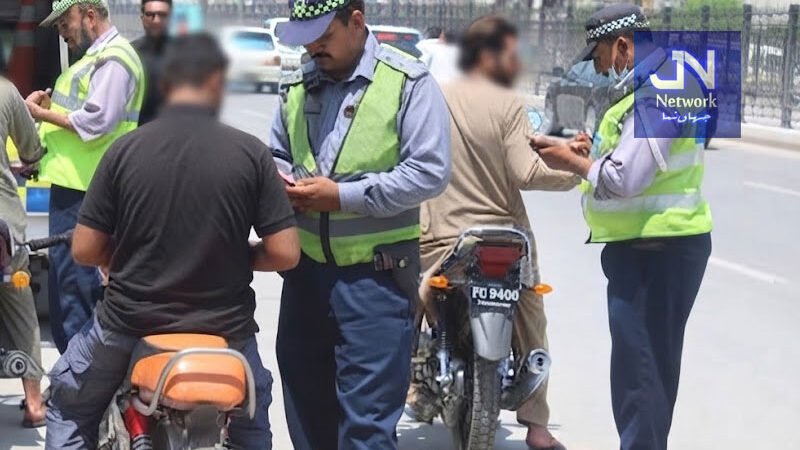 ہیلمٹ قوانین کی خلاف ورزی کسی صورت برداشت نہ کرنے کی ہدایت